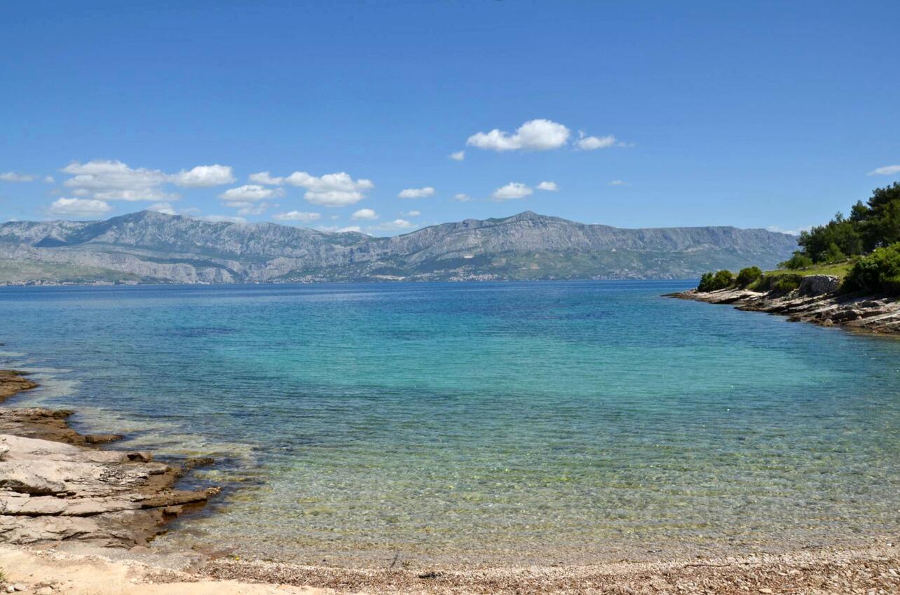 La spiaggia più vicina - Casa per il turismo robinsoniano isolata Baia Vela Lozna, Brazza - Brač