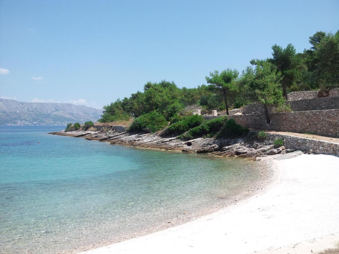 La spiaggia più vicina - Casa per il turismo robinsoniano isolata Baia Vela Lozna, Brazza - Brač