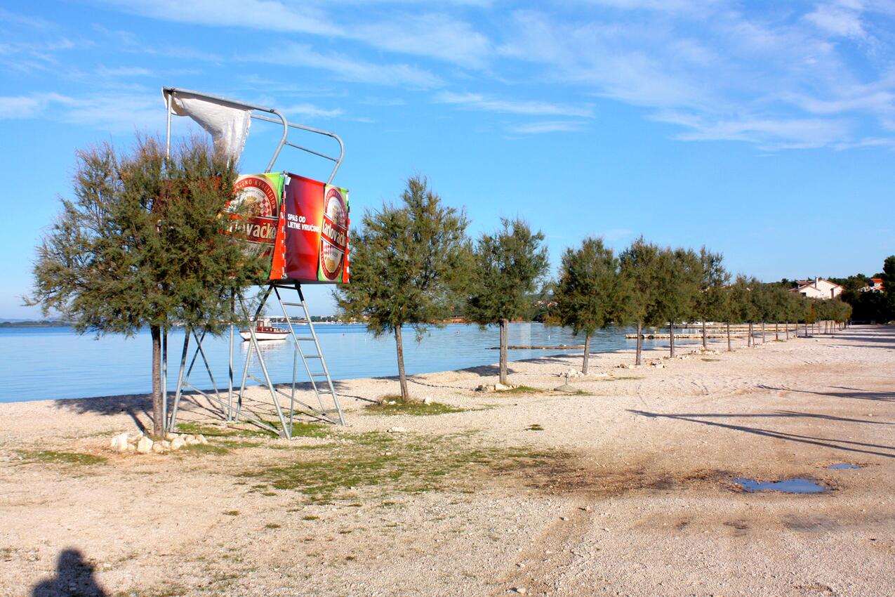 La spiaggia più vicina - Casa vacanze con piscina Vrana, Biograd