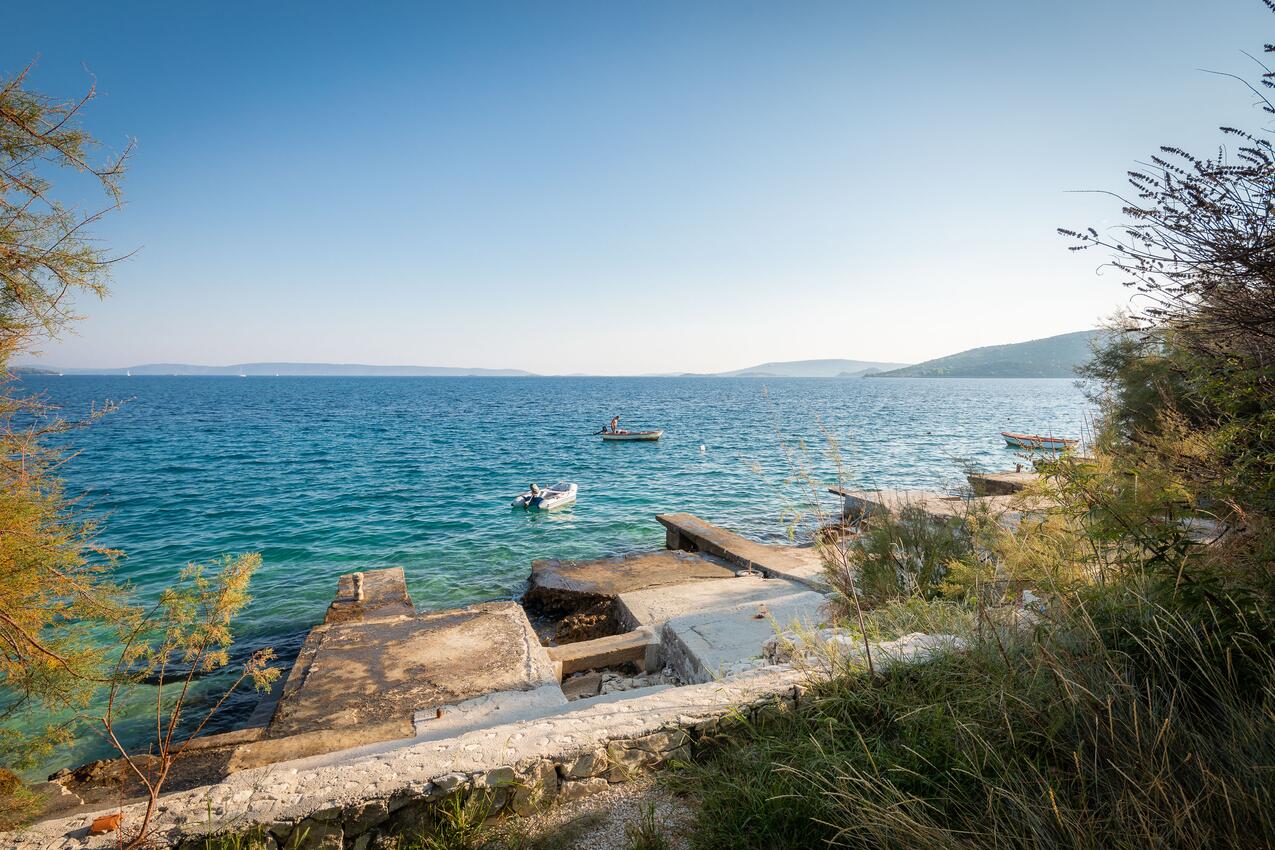 Nærmeste strand - Leiligheter ved sjøen Seget Vranjica, Trogir