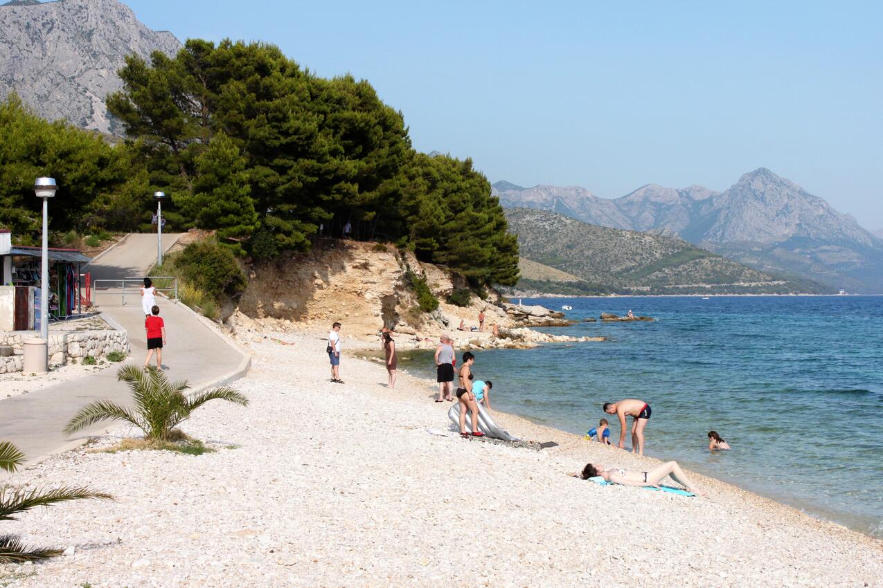 La spiaggia più vicina - Appartamenti con parcheggio Zivogosce - Blato, Macarsca - Makarska
