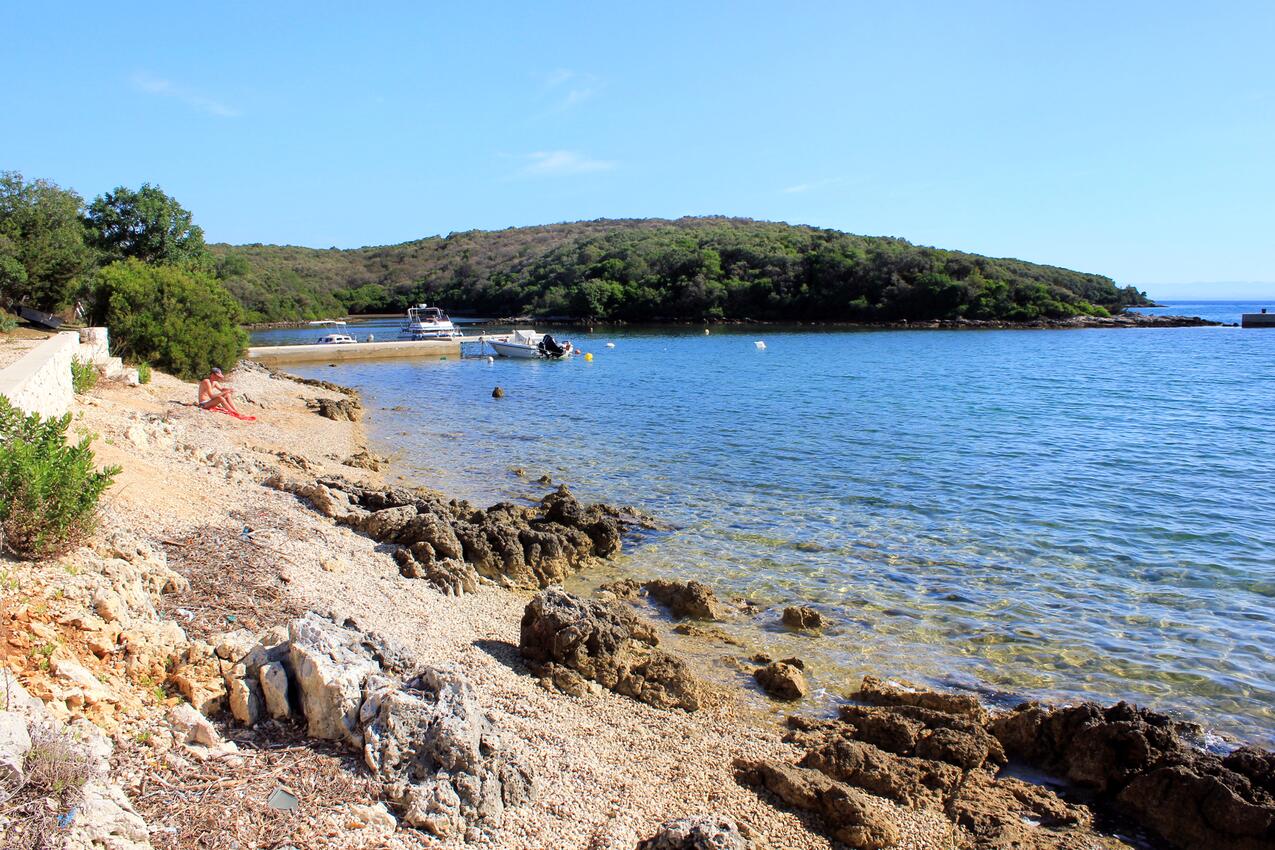 La spiaggia più vicina - Appartamenti con parcheggio Punta Croce - Punta križa, Cherso - Cres