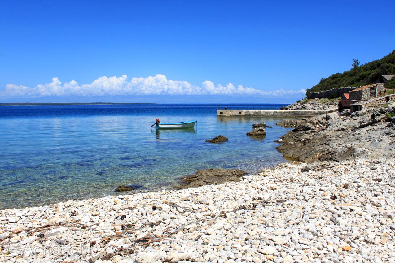 La spiaggia più vicina - Appartamenti e camere con parcheggio Cunski, Lussino - Lošinj