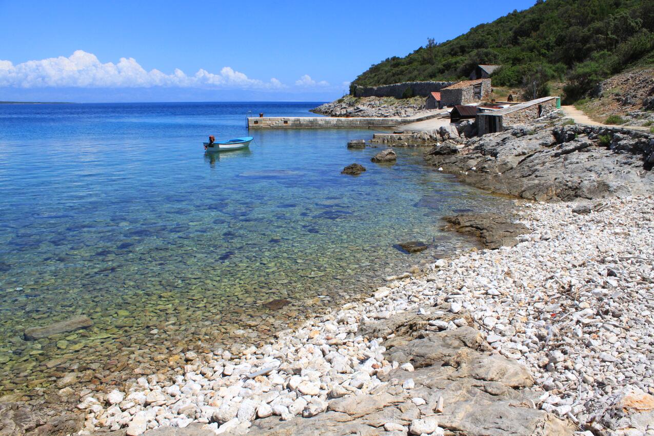 Nermeste strand - Lejligheder og værelser med parkering Cunski, Losinj