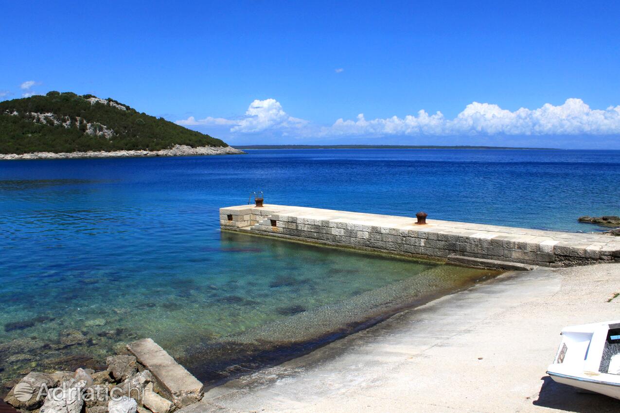 La spiaggia più vicina - Appartamenti e camere con parcheggio Cunski, Lussino - Lošinj