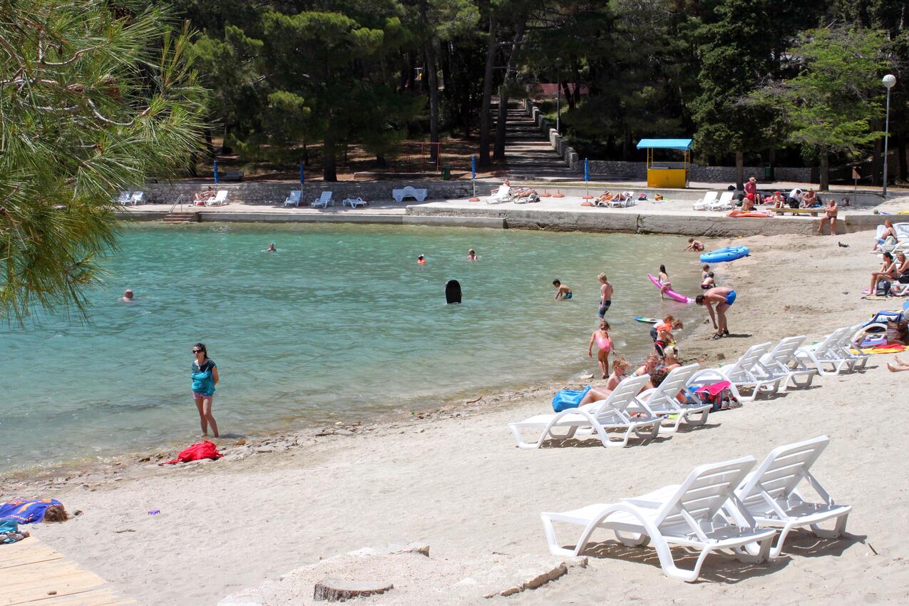 Najbliższa plaża - Apartamenty nad morzem Mali Losinj, Losinj