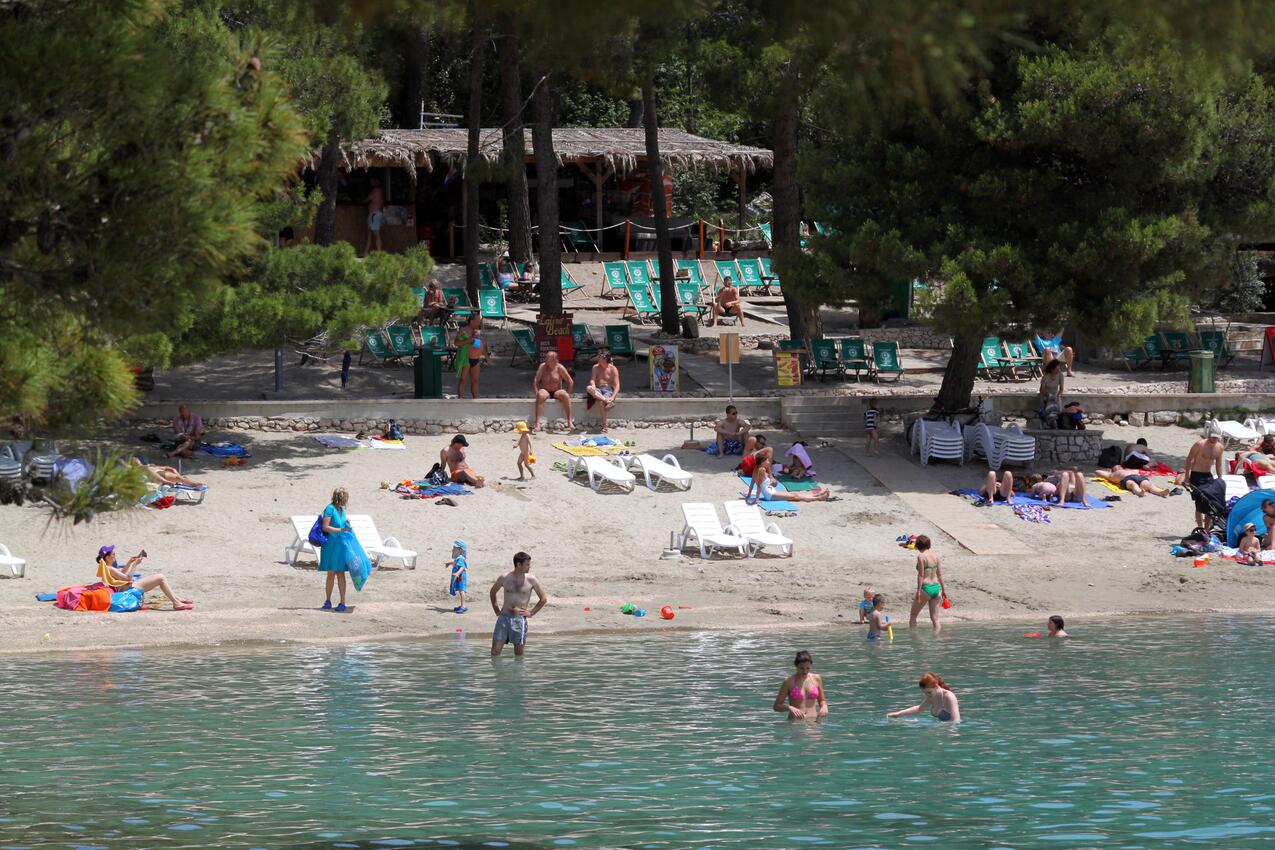 Najbliższa plaża - Apartamenty nad morzem Mali Losinj, Losinj