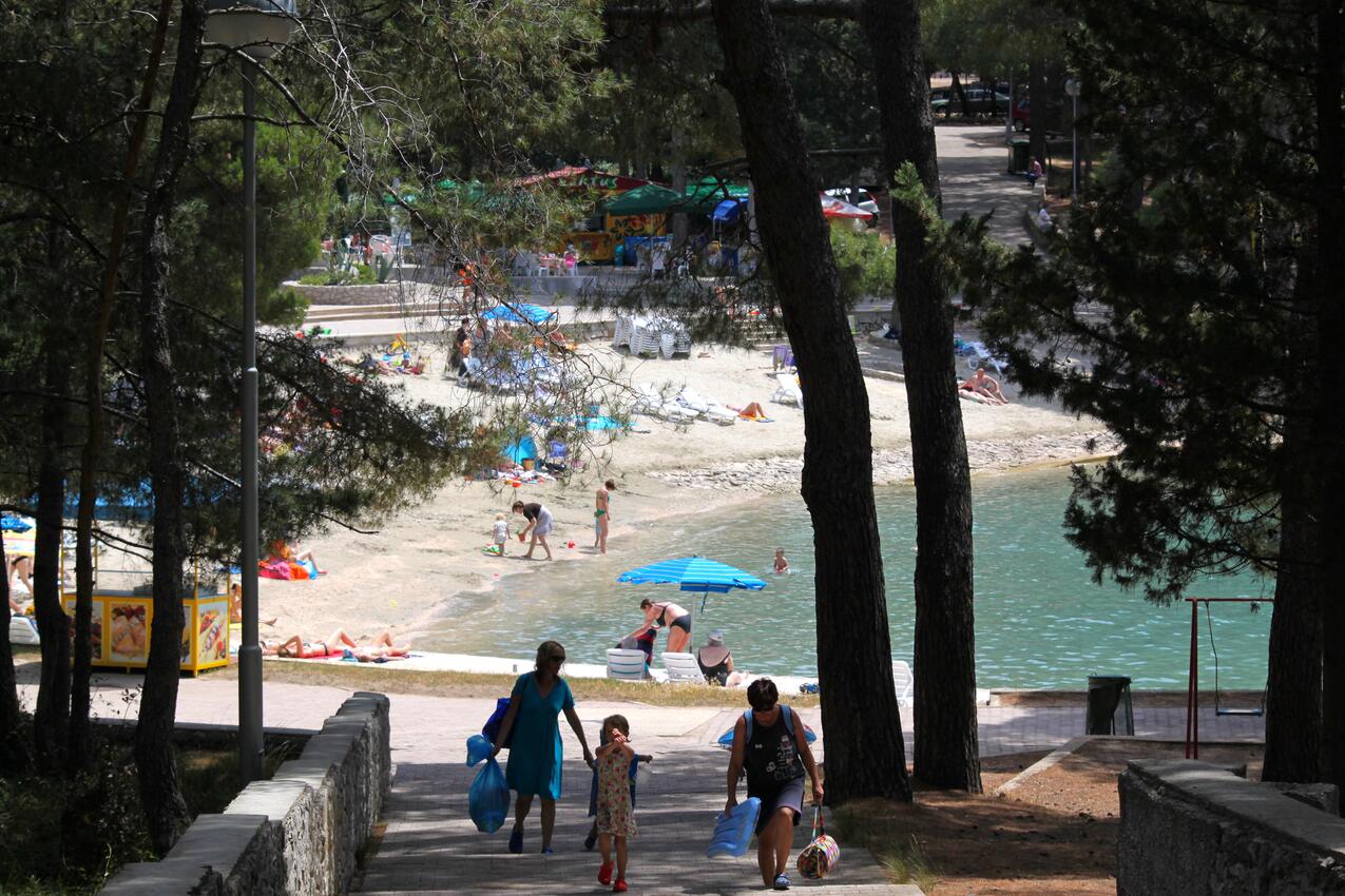 Najbliższa plaża - Apartamenty nad morzem Mali Losinj, Losinj