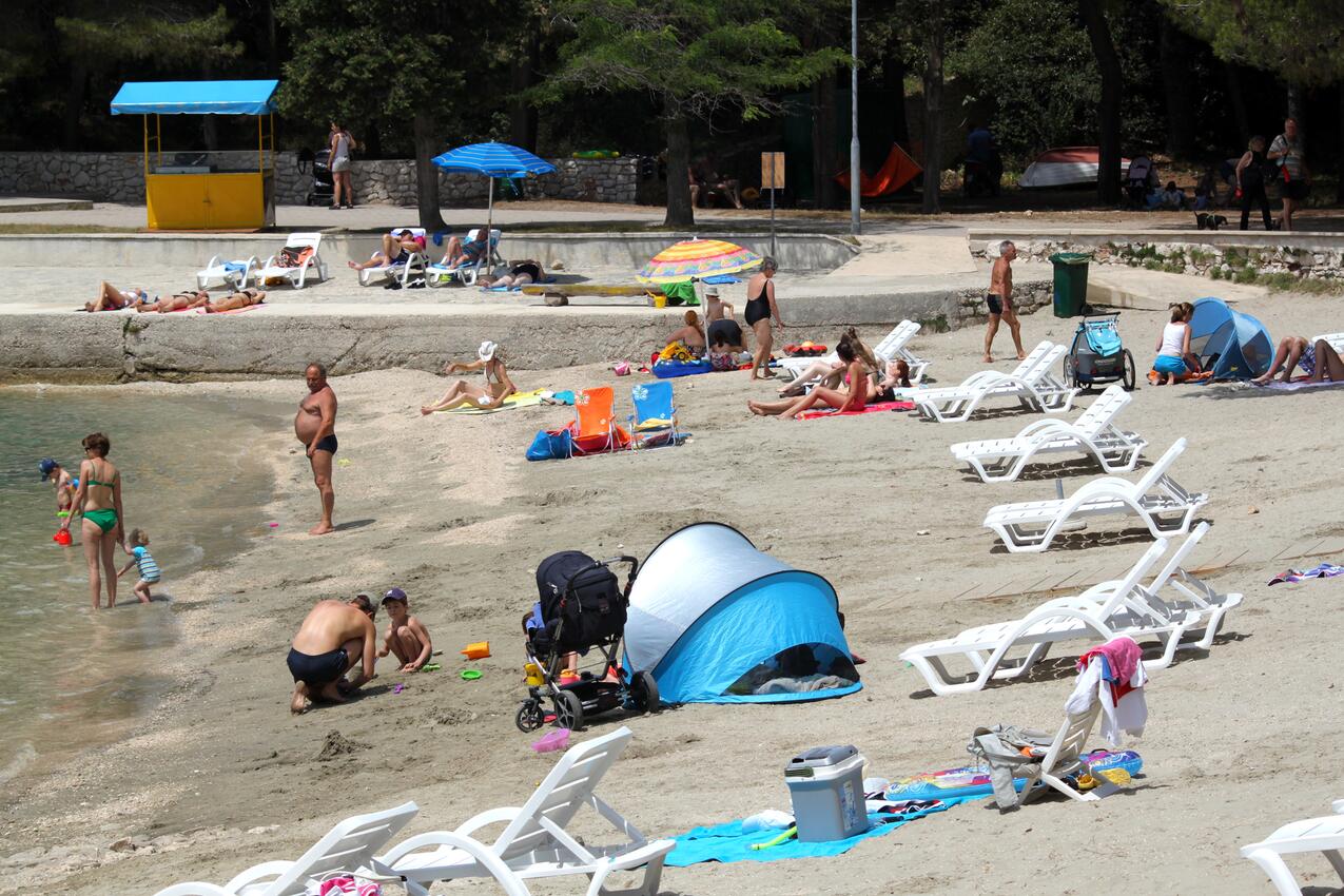 Najbliższa plaża - Apartamenty nad morzem Mali Losinj, Losinj