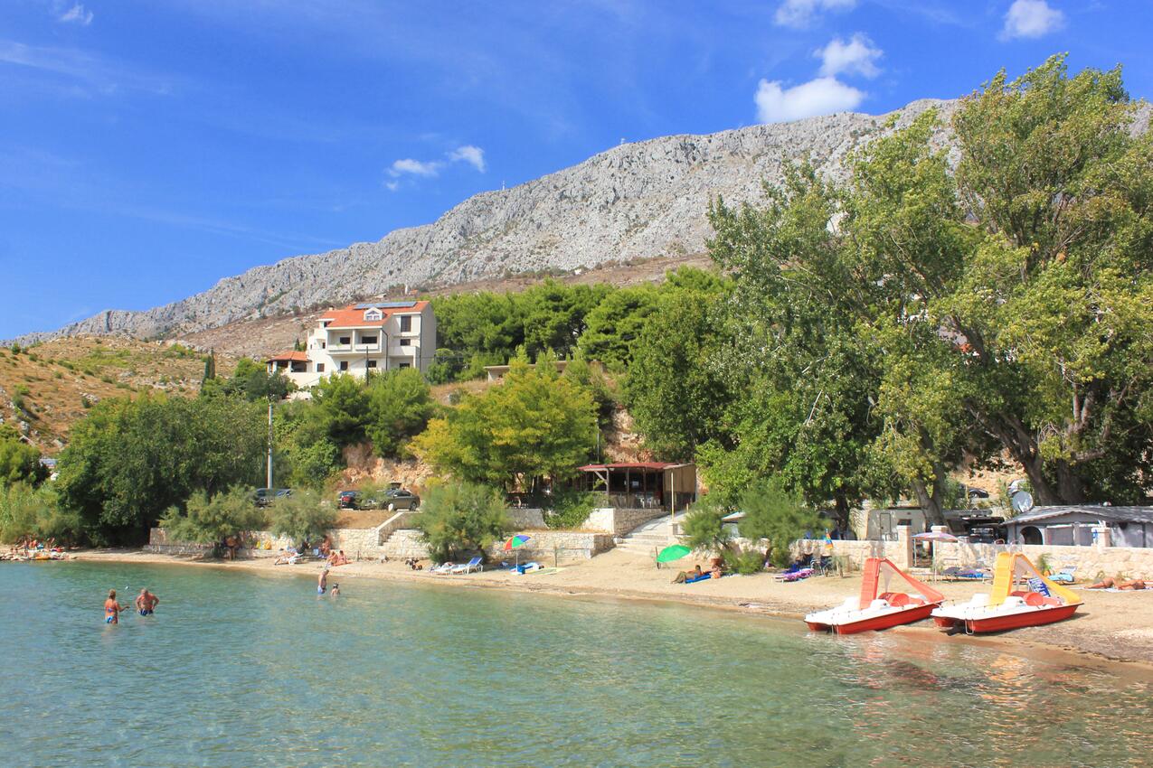 Nächster Strand - Ferienwohnungen am Meer Duce, Omis