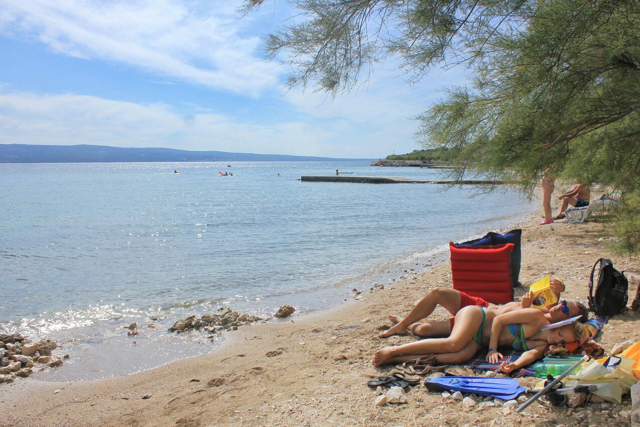 Nächster Strand - Ferienwohnungen am Meer Duce, Omis