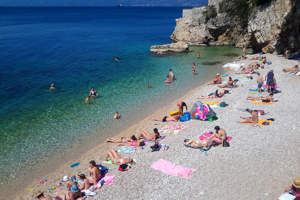 La spiaggia più vicina - Appartamenti con Internet Fiume - Rijeka
