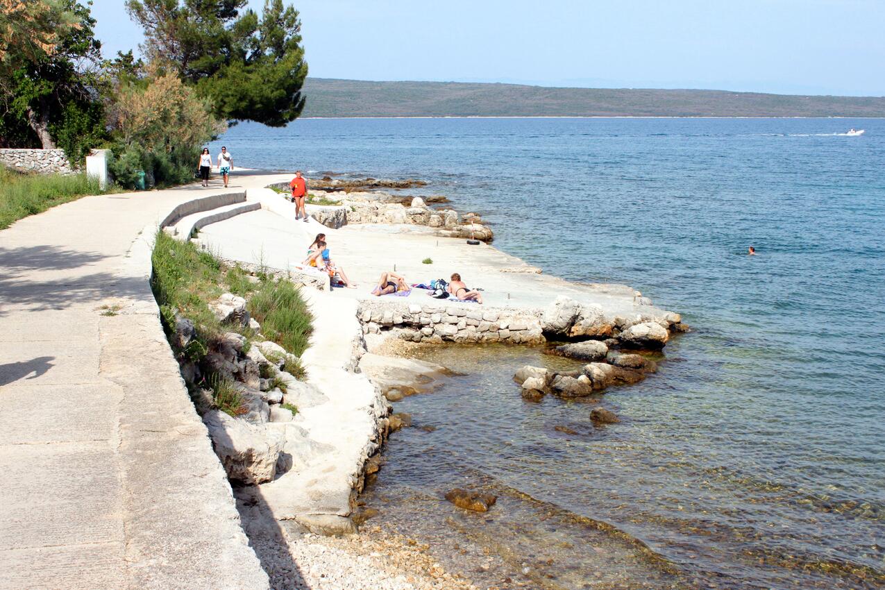 La spiaggia più vicina - Appartamenti accanto al mare Neresine - Nerezine, Lussino - Lošinj