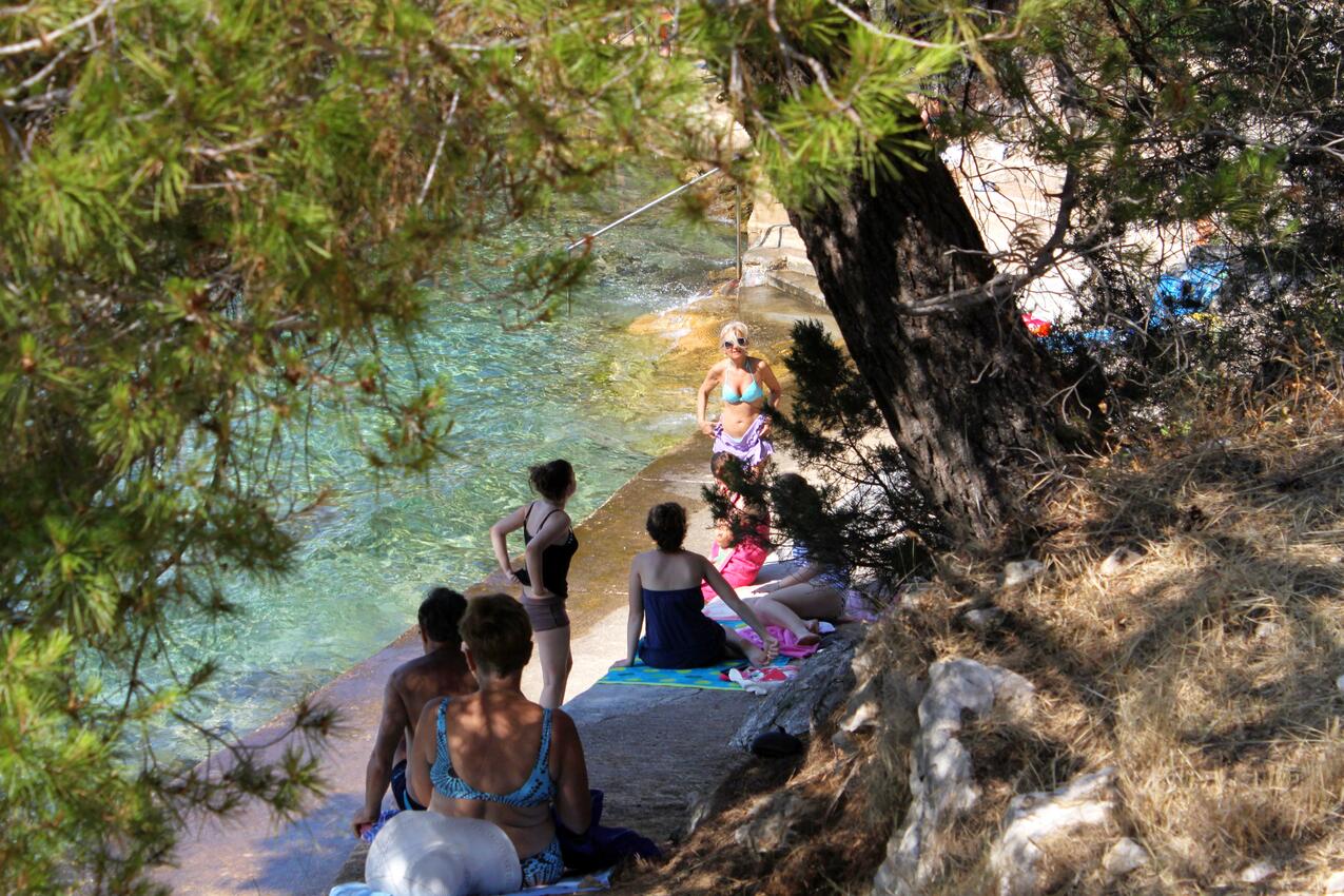 Nächster Strand - Ferienwohnungen am Meer Sali, Dugi otok