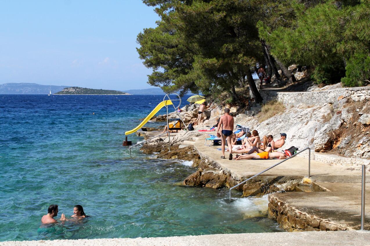 Nächster Strand - Ferienwohnungen am Meer Sali, Dugi otok