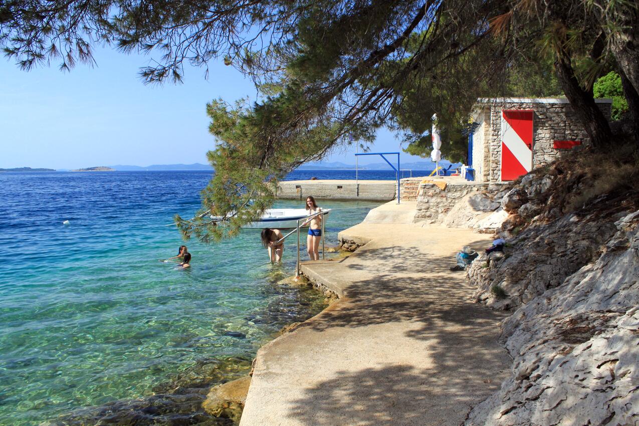 Nächster Strand - Ferienwohnungen am Meer Sali, Dugi otok