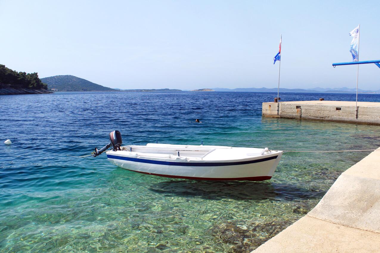 Nächster Strand - Ferienwohnungen am Meer Sali, Dugi otok