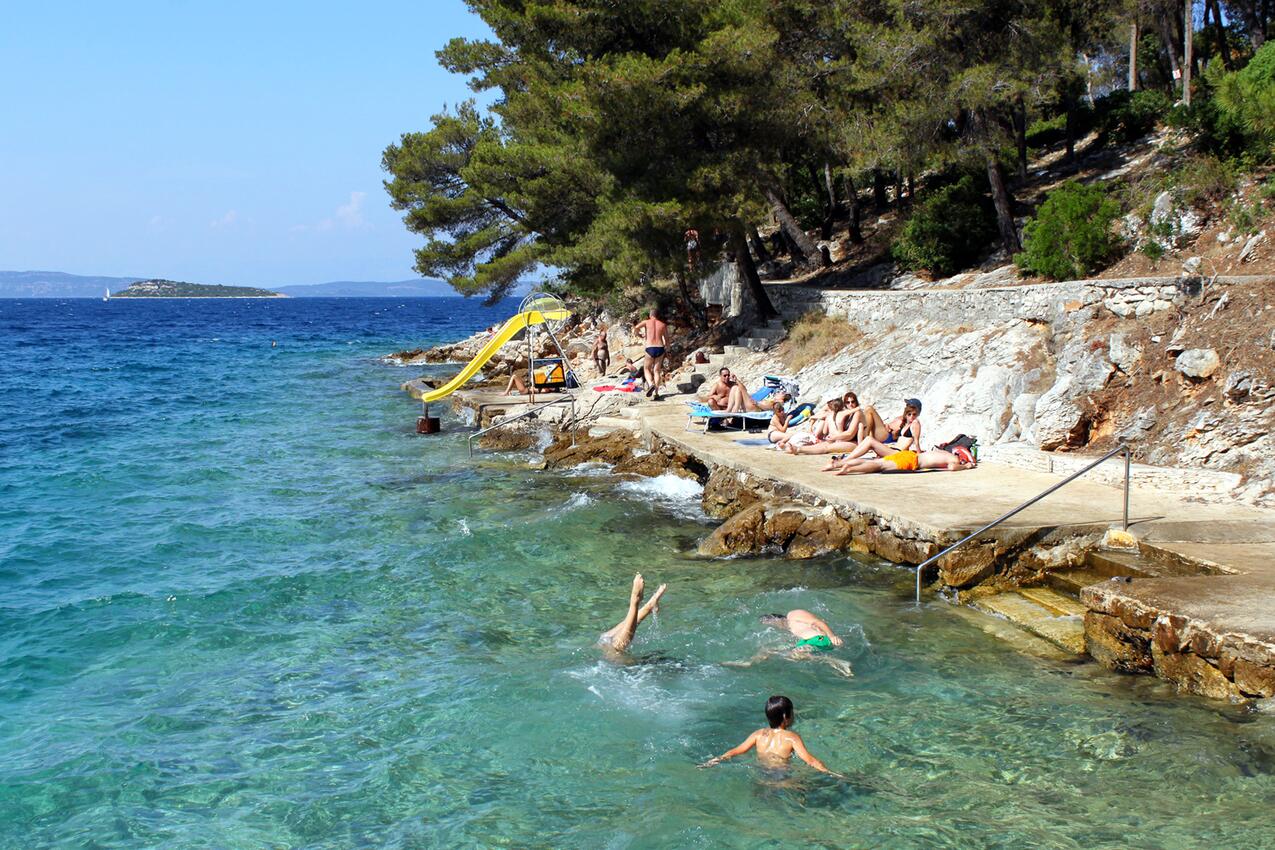 Nächster Strand - Ferienwohnungen am Meer Sali, Dugi otok