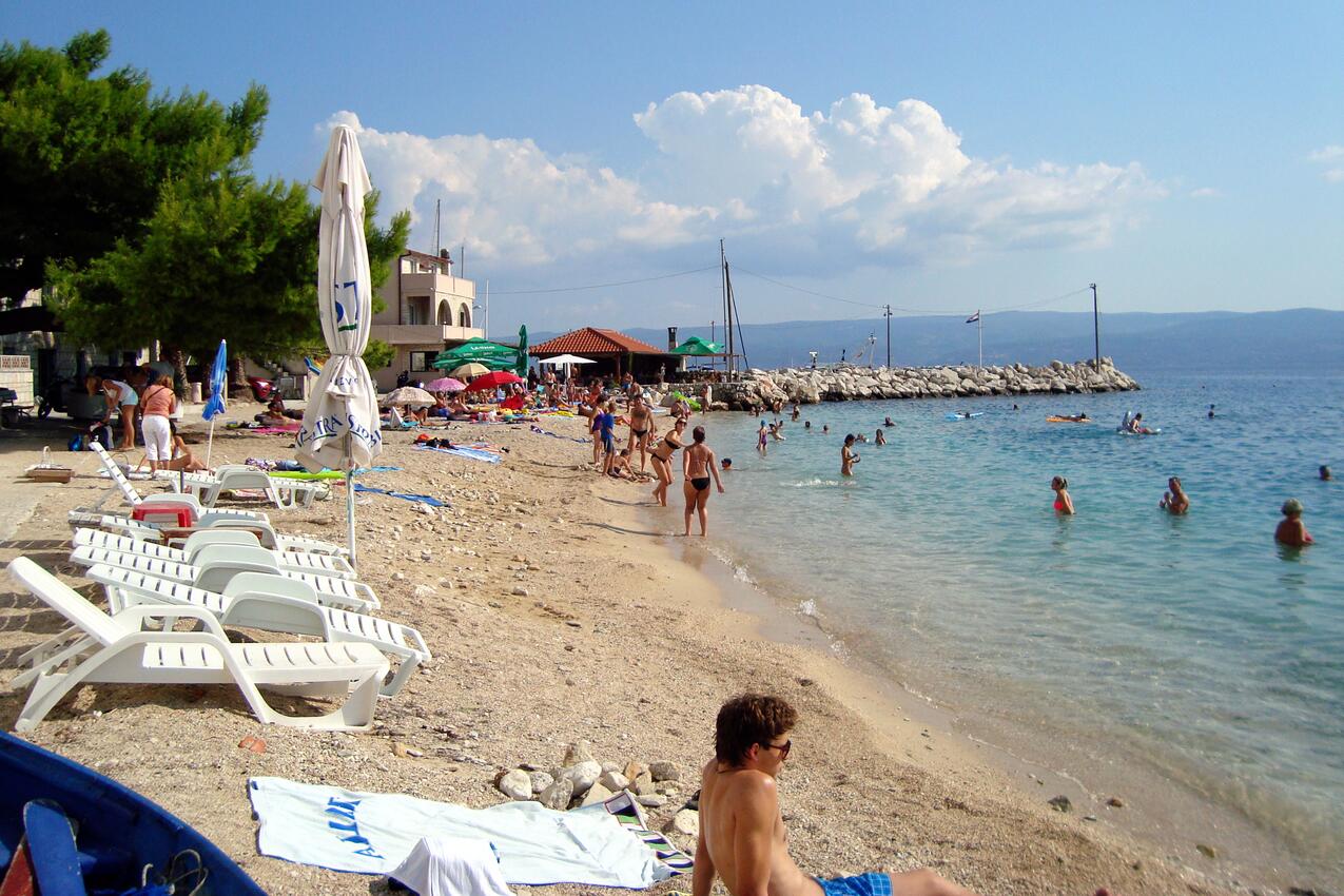 La spiaggia più vicina - Appartamenti accanto al mare Sumpetar, Almissa - Omiš