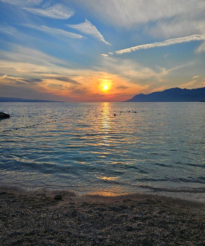Nächster Strand - Ferienwohnungen am Meer Sumpetar, Omis