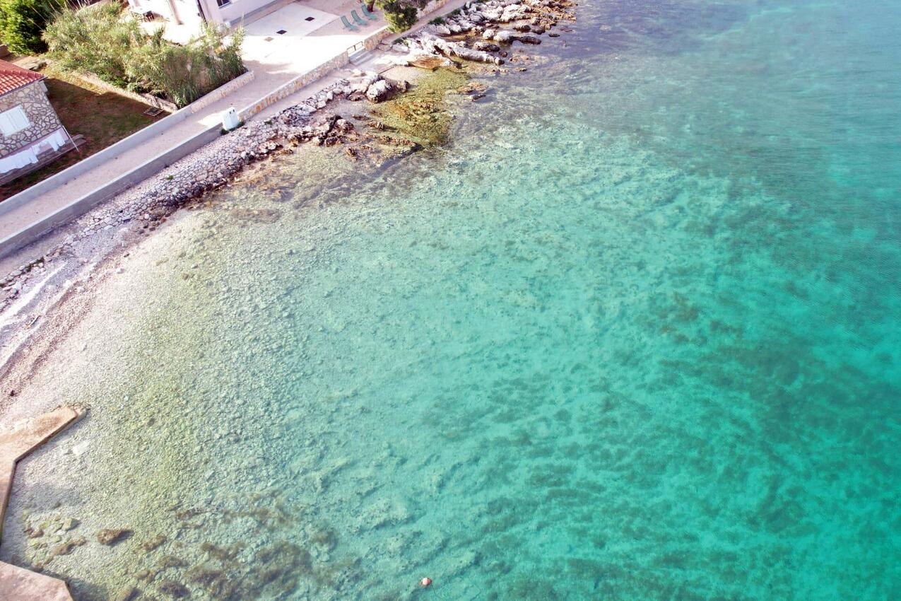 Nächster Strand - Ferienwohnungen am Meer Ugljan