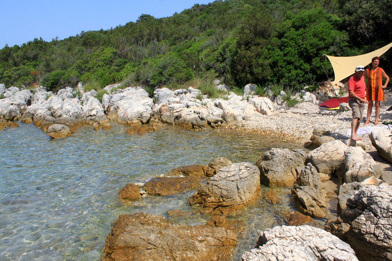 La spiaggia più vicina - Appartamenti con parcheggio Guduce, Ugliano - Ugljan