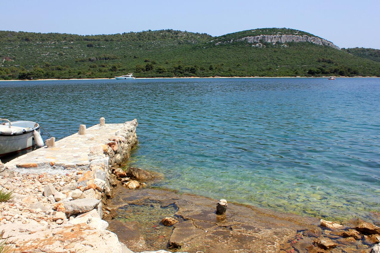 La spiaggia più vicina - Appartamenti accanto al mare Baia Lamjana Piccola - Mala Lamjana, Ugliano - Ugljan