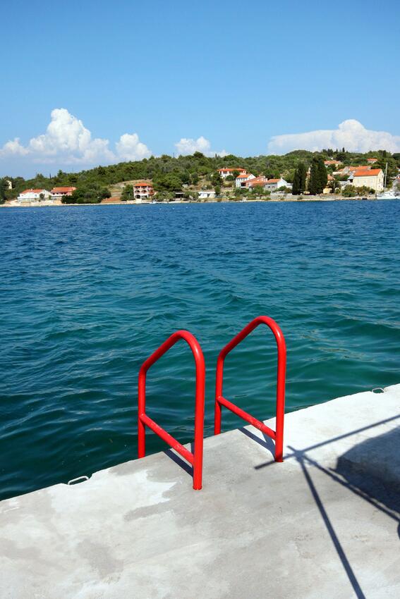 Nächster Strand - Ferienwohnungen am Meer Luka, Dugi otok