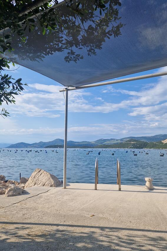 Nächster Strand - Ferienwohnungen am Meer Zuronja, Peljesac