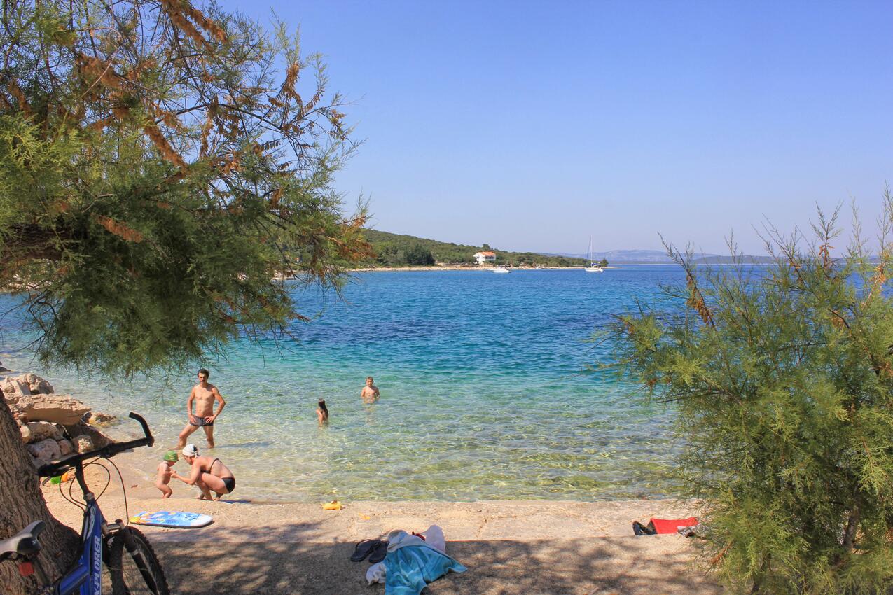 La spiaggia più vicina - Appartamenti con parcheggio Sman - Žman, Isola Lunga - Dugi otok