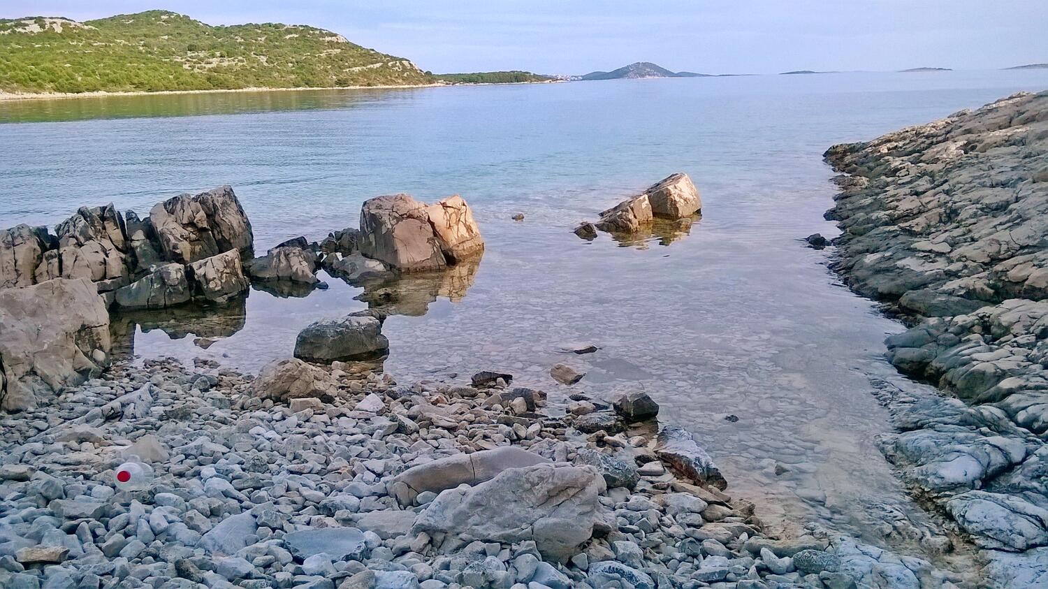 La spiaggia più vicina - Casa con piscina per famiglia Baia Triluke, Pasman