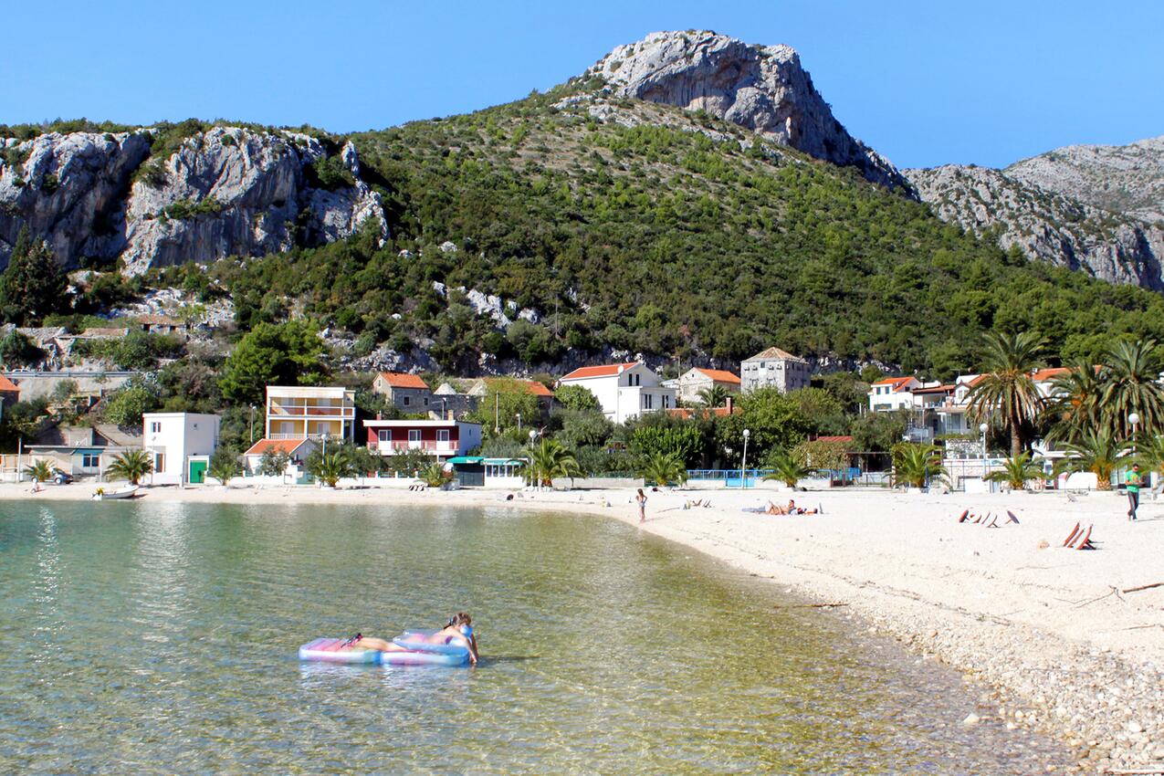 Legközelebbi strand - Apartmanok parkolóhellyel Klek, Usce Neretve