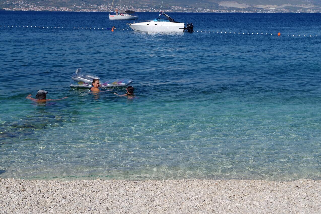 La spiaggia più vicina - Appartamenti accanto al mare Slatine, Bua - Čiovo