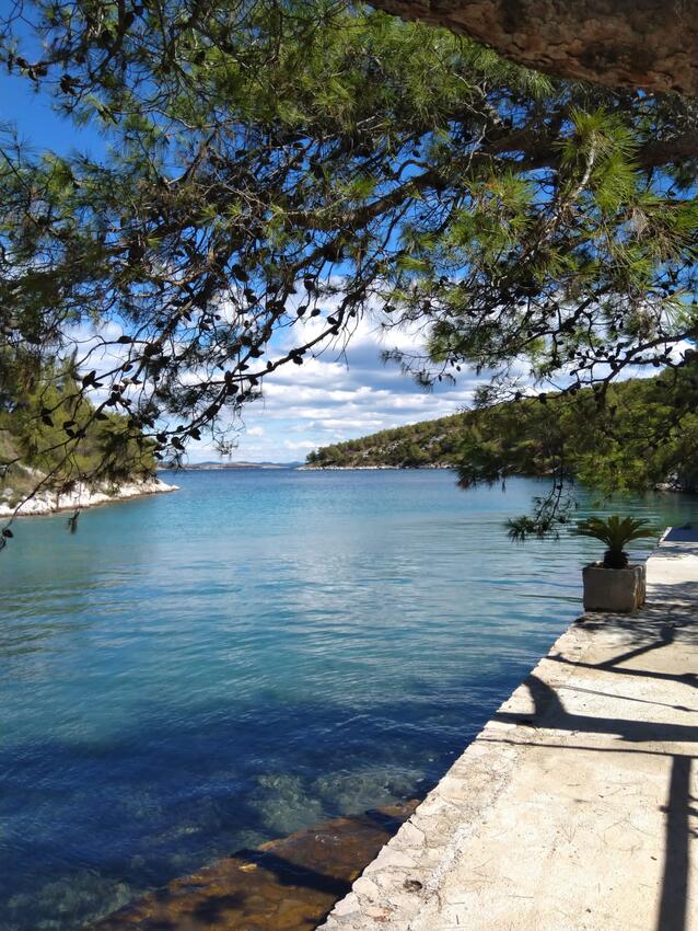 Nächster Strand - Ferienwohnung am Meer im Robinson Crusoe Stil Bucht Dumboka, Dugi otok