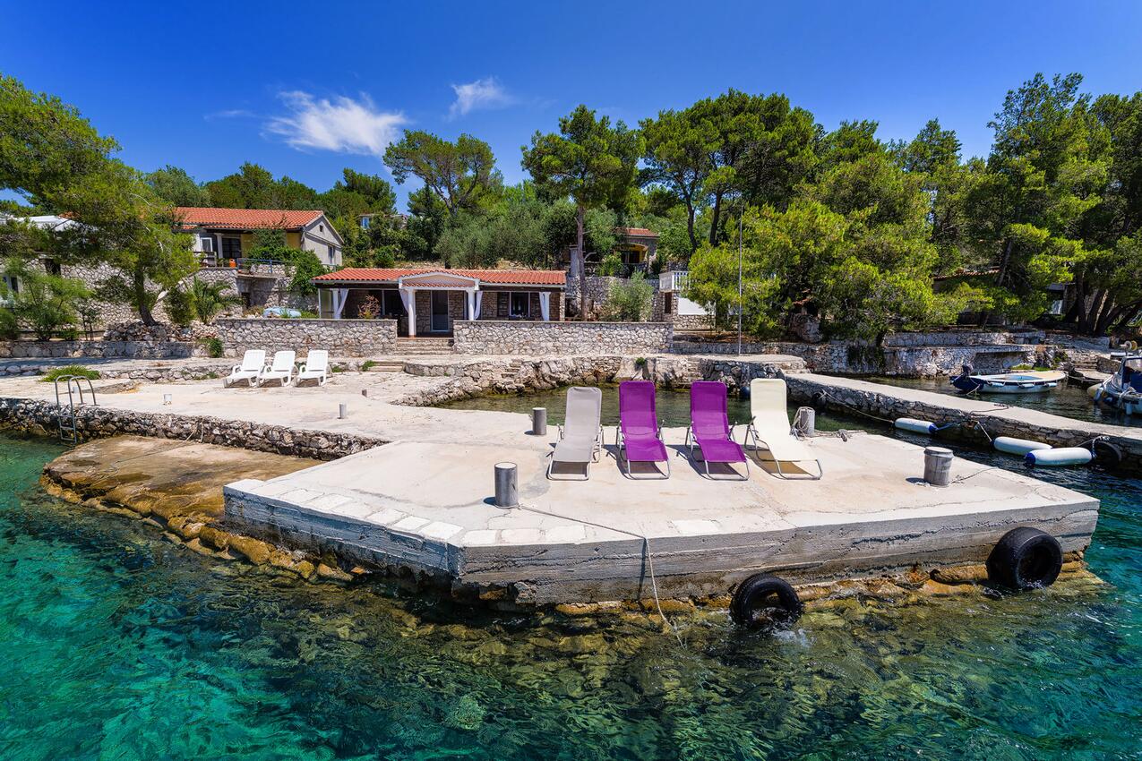 Nächster Strand - Ferienwohnung am Meer im Robinson Crusoe Stil Lavdara, Dugi otok