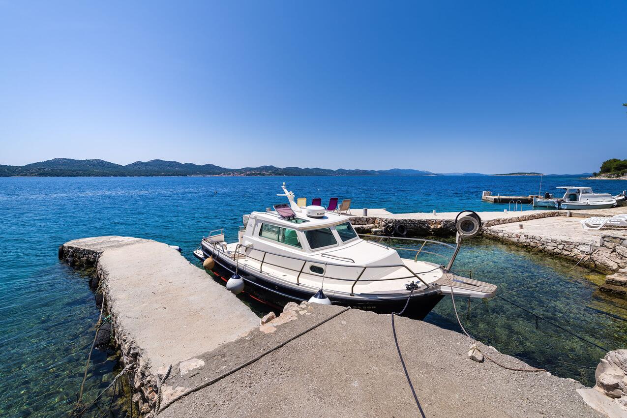 Nächster Strand - Ferienwohnung am Meer im Robinson Crusoe Stil Lavdara, Dugi otok