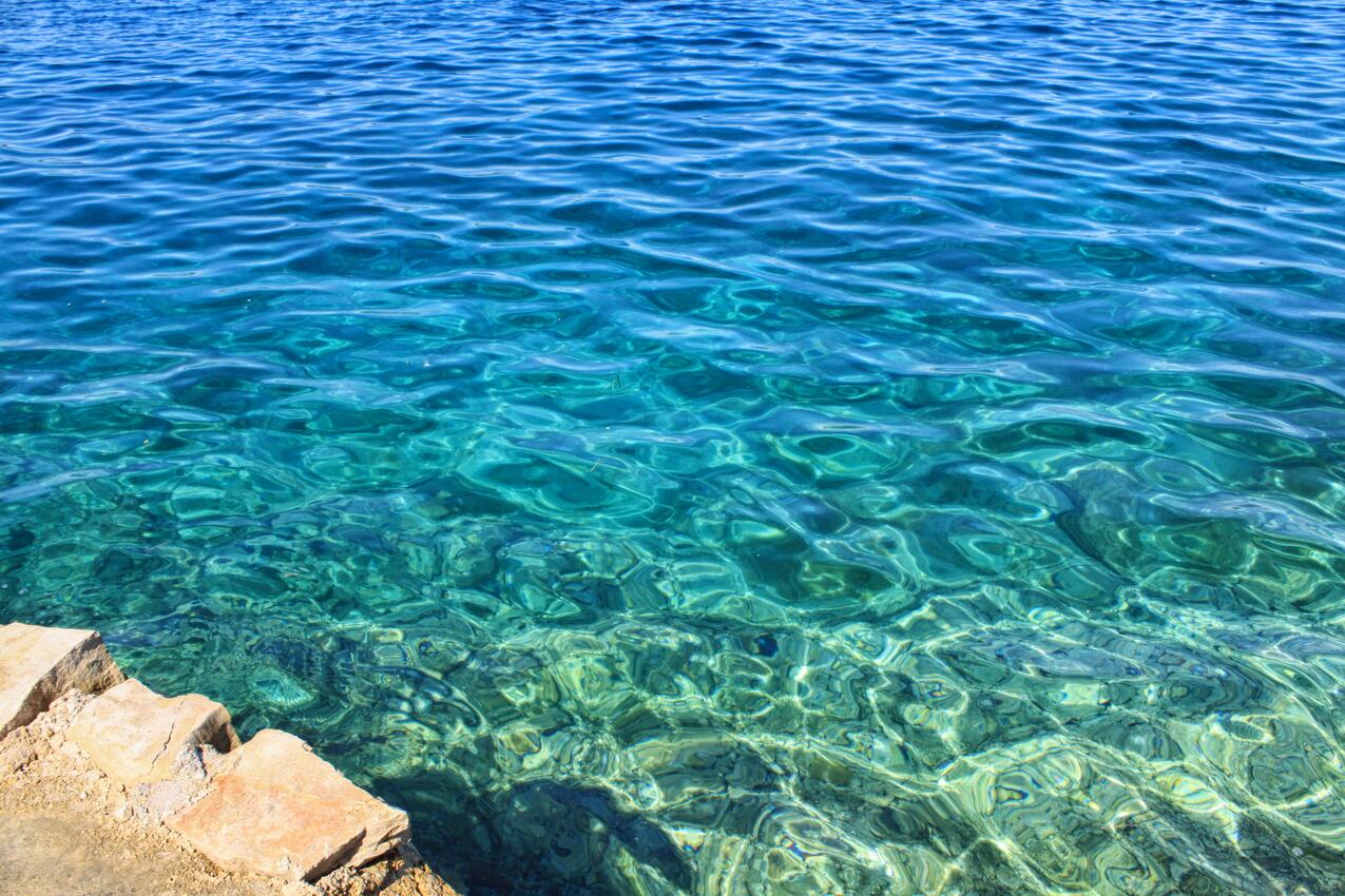 Nächster Strand - Ferienwohnung am Meer im Robinson Crusoe Stil Lavdara, Dugi otok