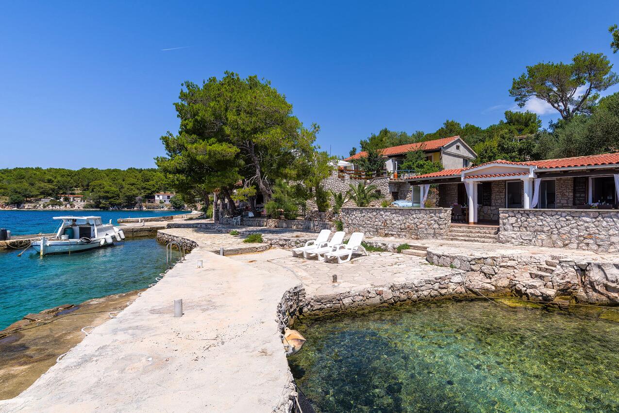 Nächster Strand - Ferienwohnung am Meer im Robinson Crusoe Stil Lavdara, Dugi otok