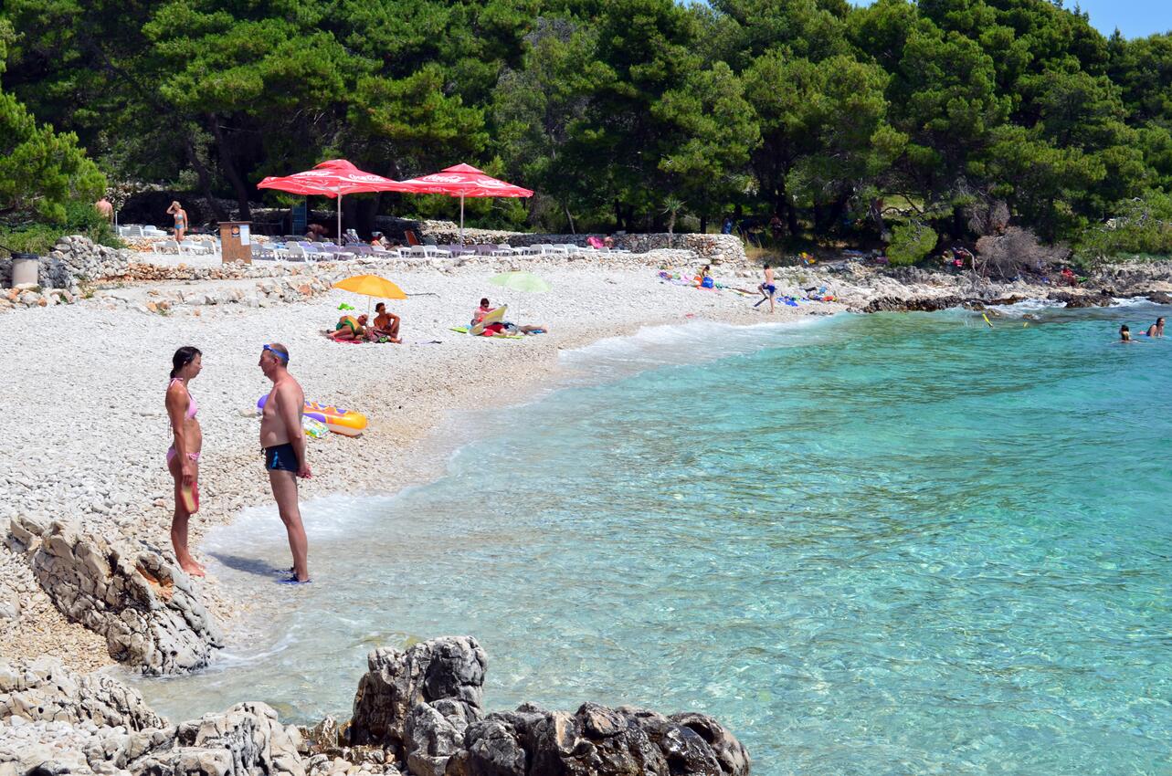 La spiaggia più vicina - Appartamenti accanto al mare Mavarstica, Bua - Čiovo