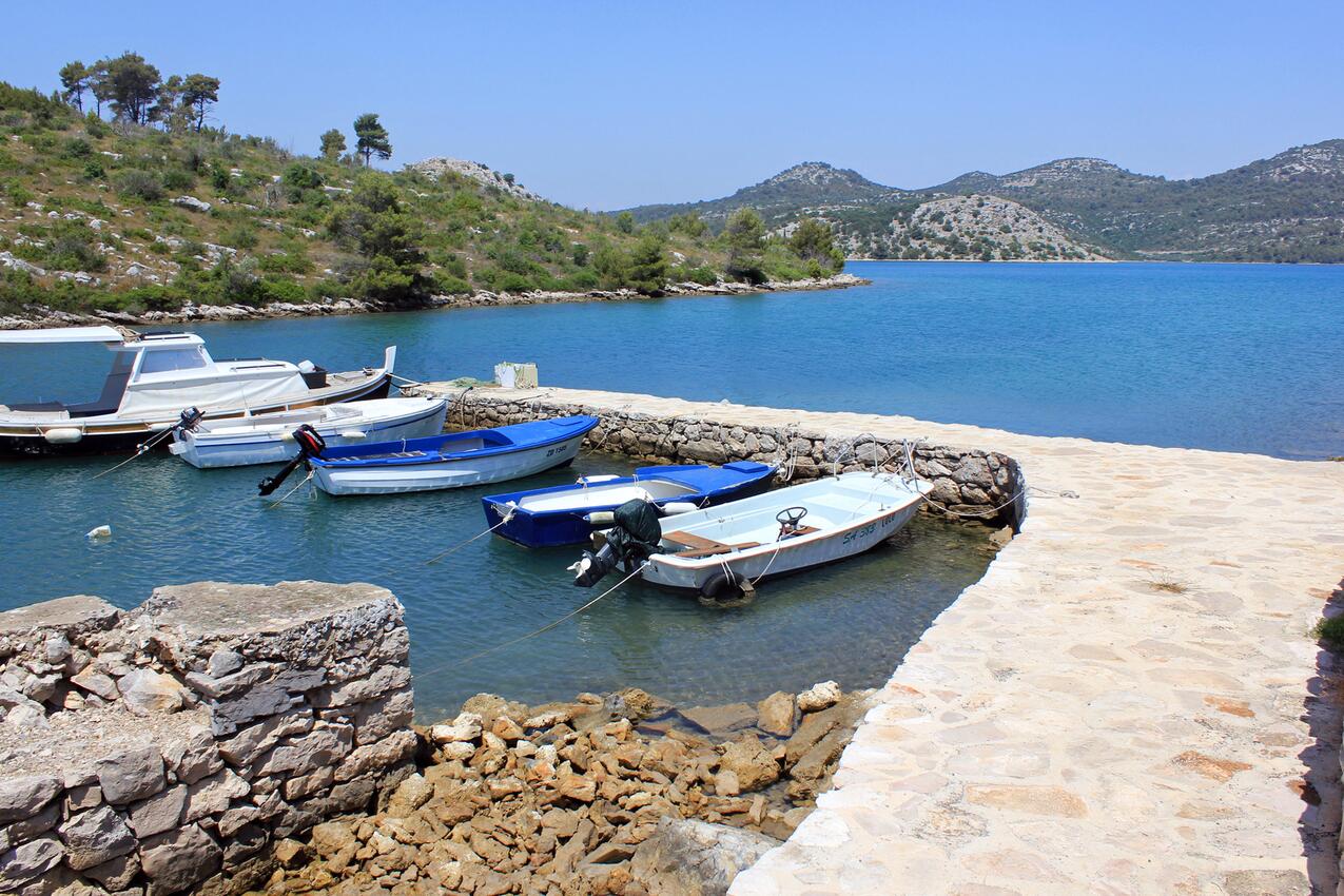 La spiaggia più vicina - Casa dei pescatori accanto al mare Baia Jaz - Telascica, Isola Lunga - Dugi otok