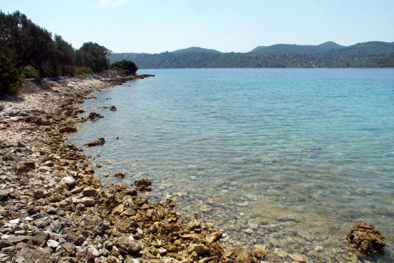 La spiaggia più vicina - Casa dei pescatori accanto al mare Krknata, Isola Lunga - Dugi otok