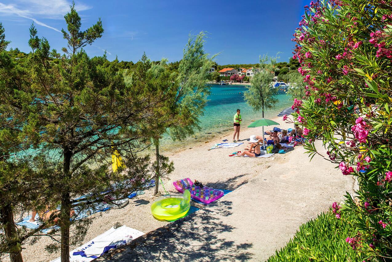 Nearest beach - Apartments by the sea Grebaštica, Šibenik