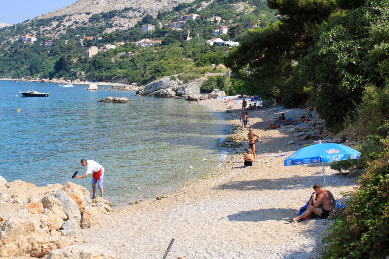 La spiaggia più vicina - Appartamenti con piscina per famiglie Bescavecchia - Stara Baška, Veglia - Krk