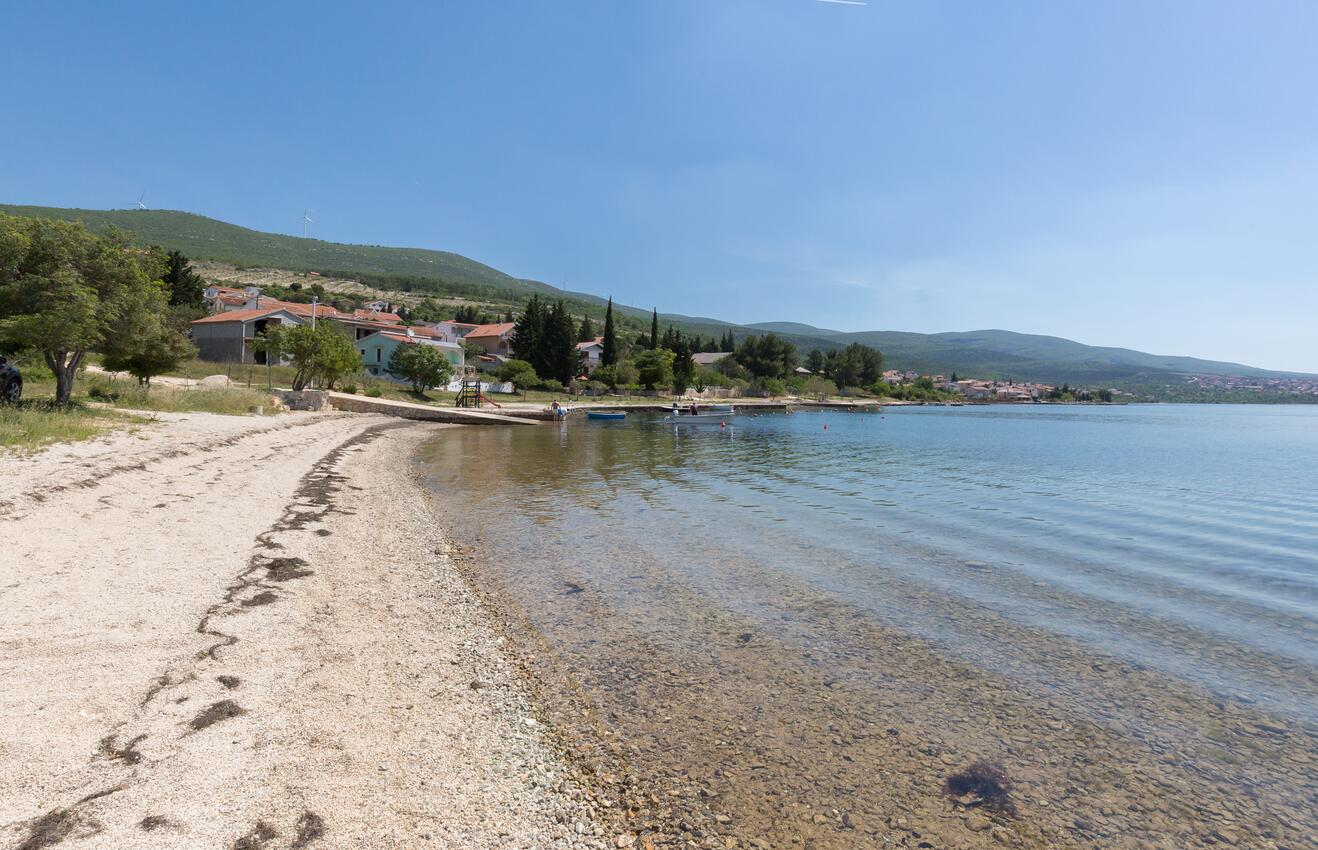 La spiaggia più vicina - Appartamenti con piscina per famiglie Krusevo, Novigrad