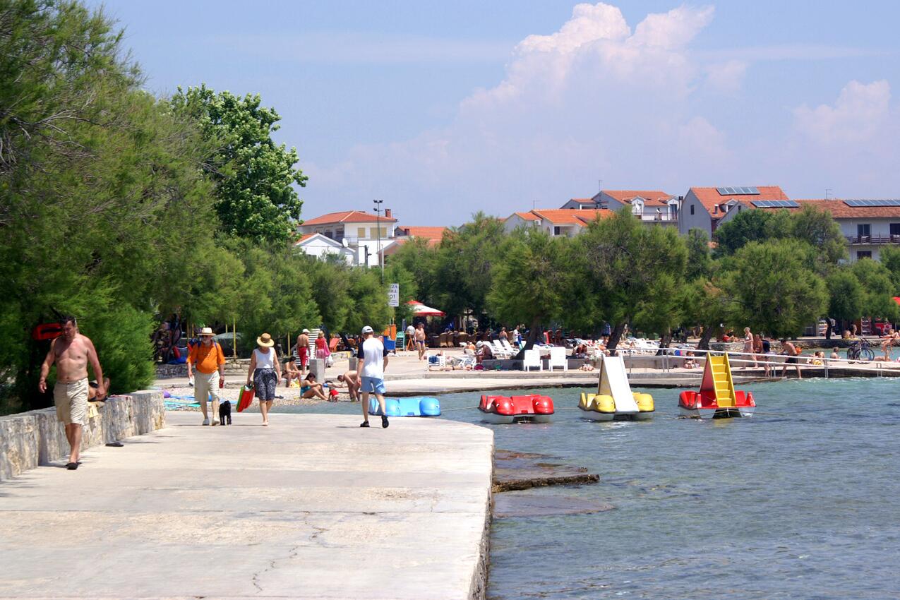 Nearest beach - Family friendly seaside apartments Vodice