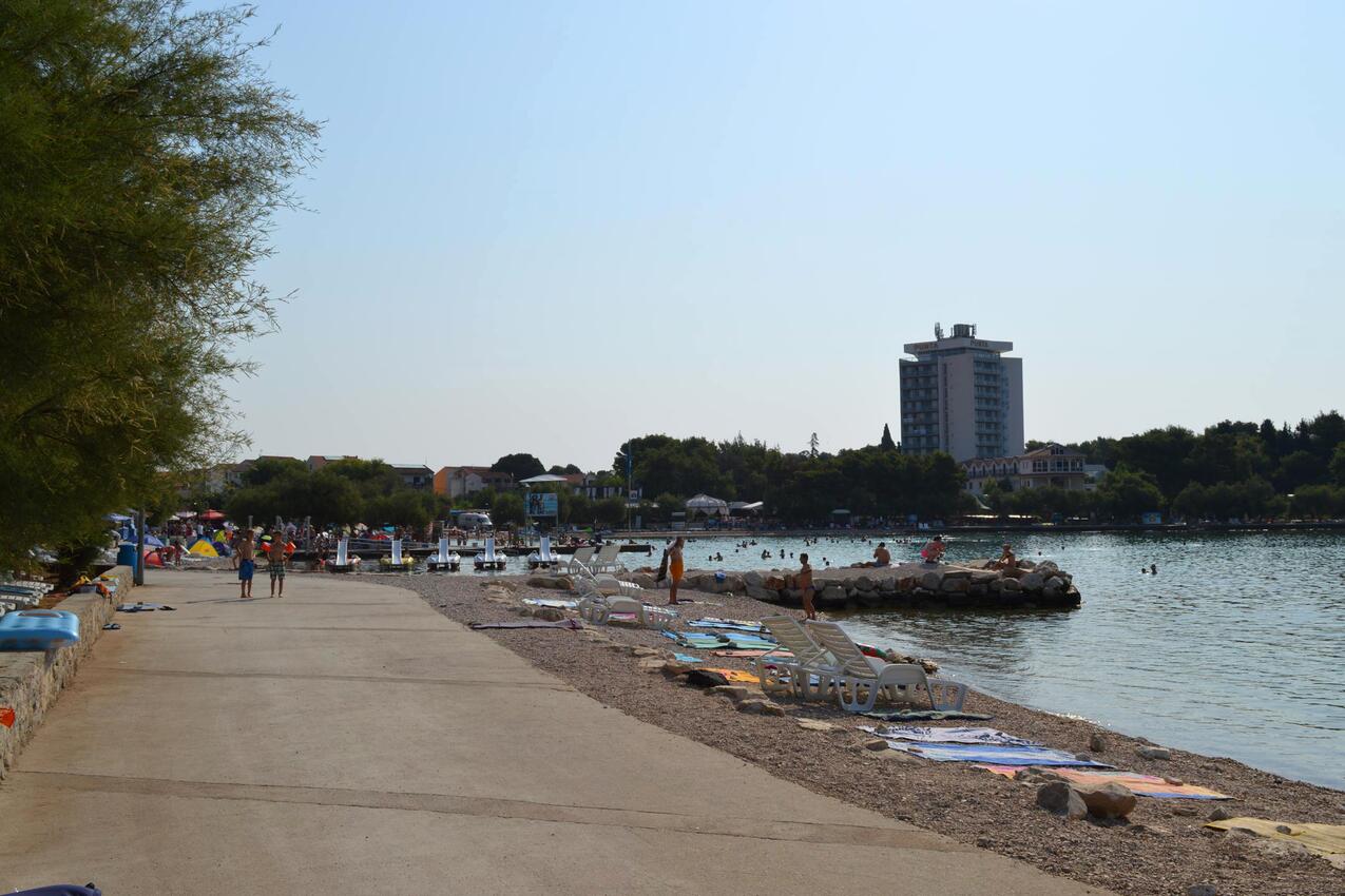 Nearest beach - Family friendly seaside apartments Vodice