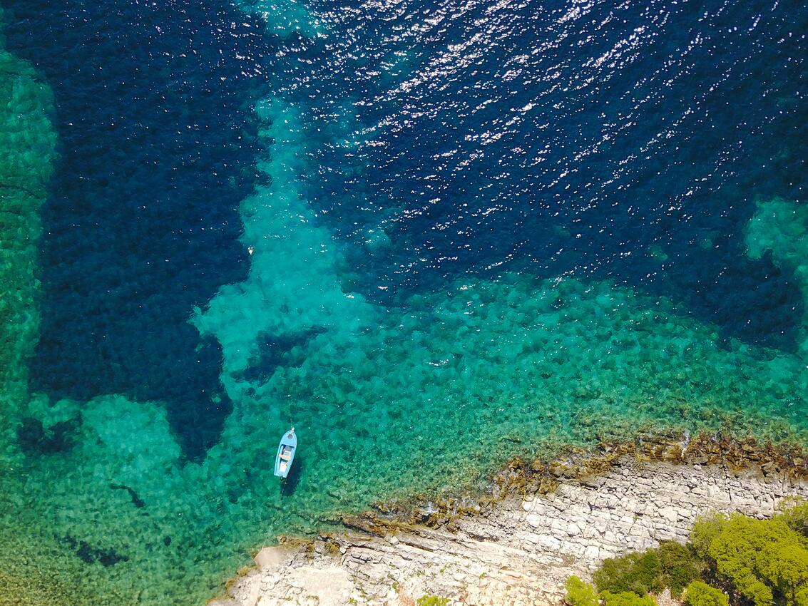 La spiaggia più vicina - Casa dei pescatori accanto al mare Baia Golubinka, Lesina - Hvar