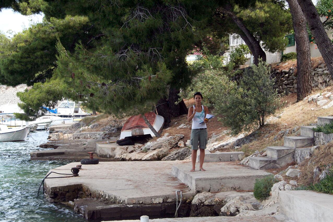 Nächster Strand - Ferienwohnungen am Meer Zaboric, Sibenik