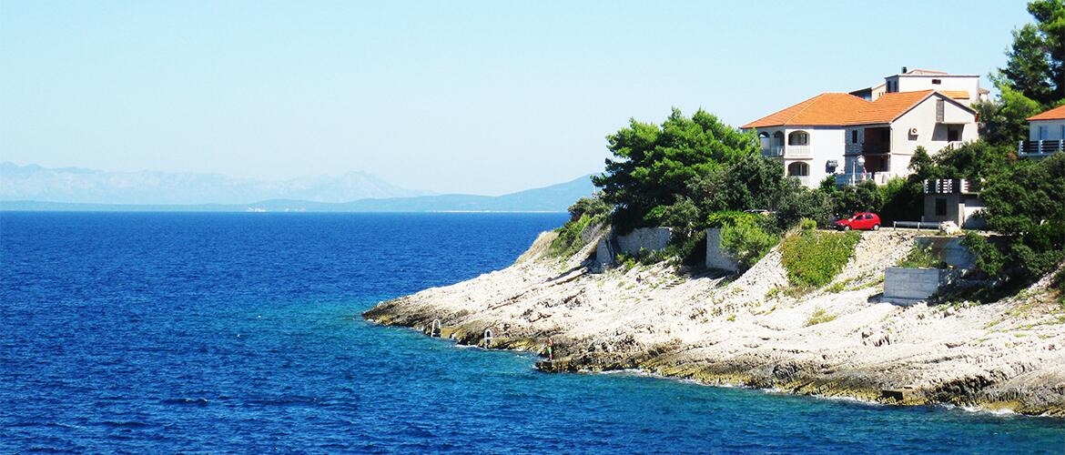 Legközelebbi strand - Apartmanok a tenger mellett Prigradica, Korcula