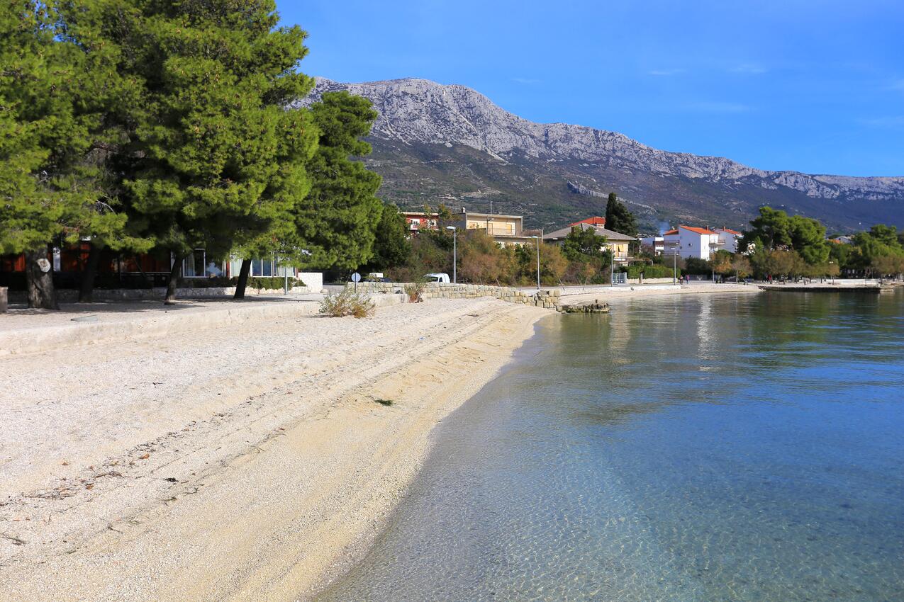 La spiaggia più vicina - Appartamenti con piscina per famiglie Kastel Kambelovac, Castelli - Kaštela